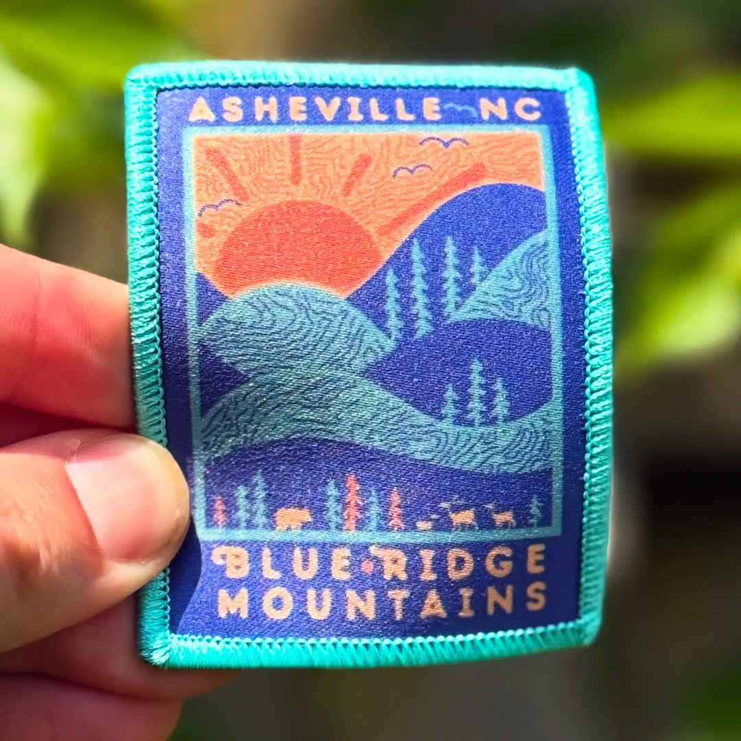 Asheville NC - Iron On Patch