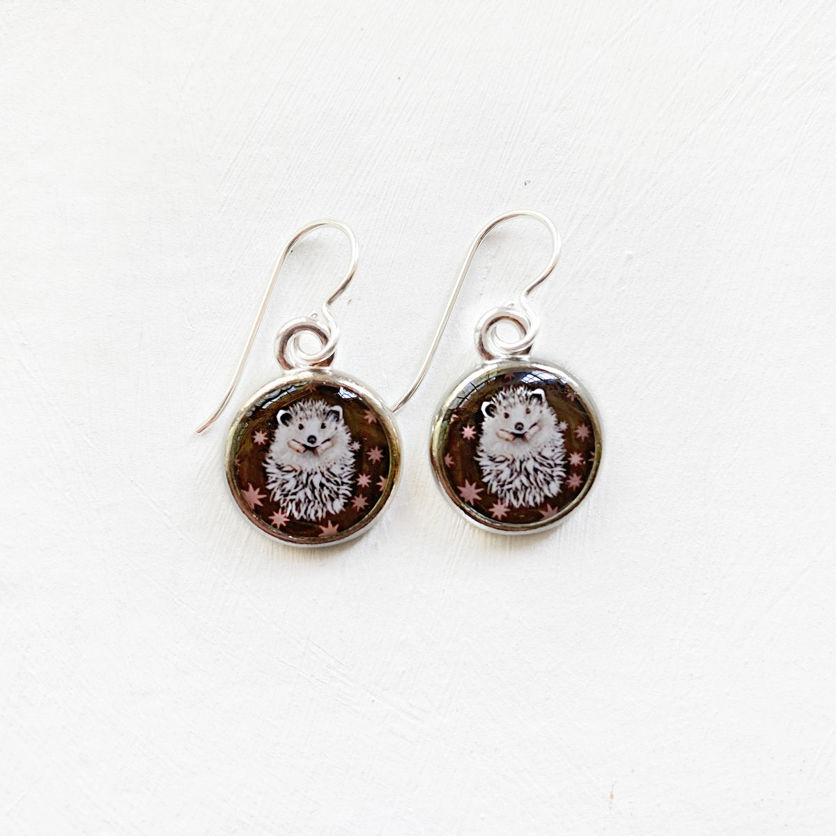 Seed & Sky Hedgehog Earrings