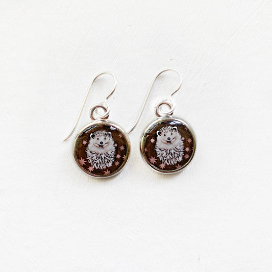 Seed & Sky Hedgehog Earrings
