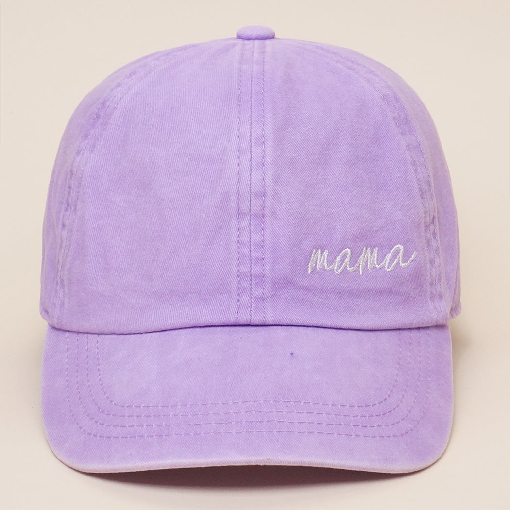 'Mama' Embroidered Baseball Cap