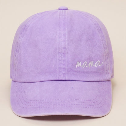 'Mama' Embroidered Baseball Cap