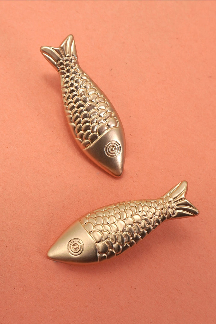 Gold Fish Studs