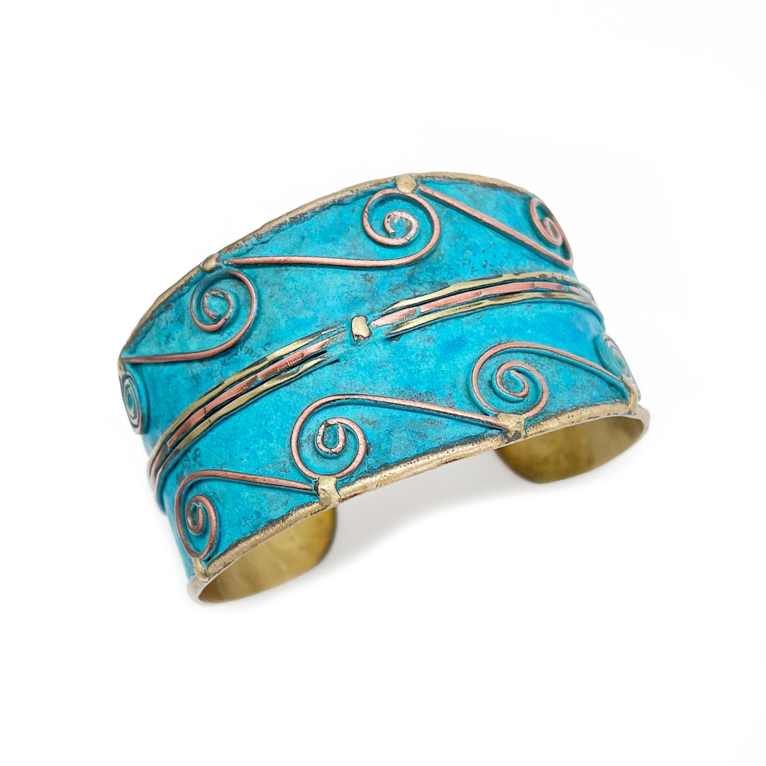 Bold Patina Cuff