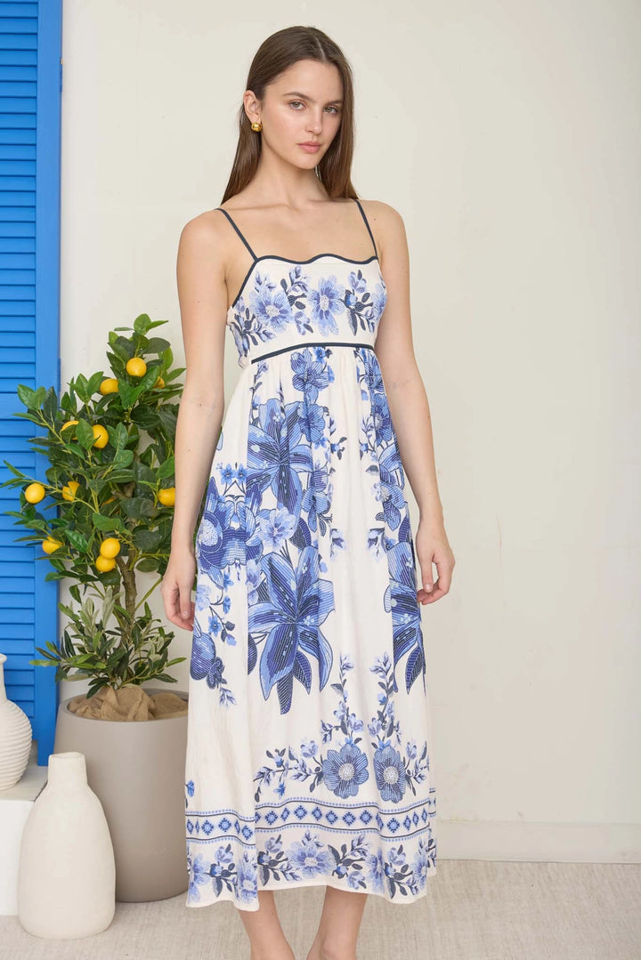 Positano Floral Sun Dress