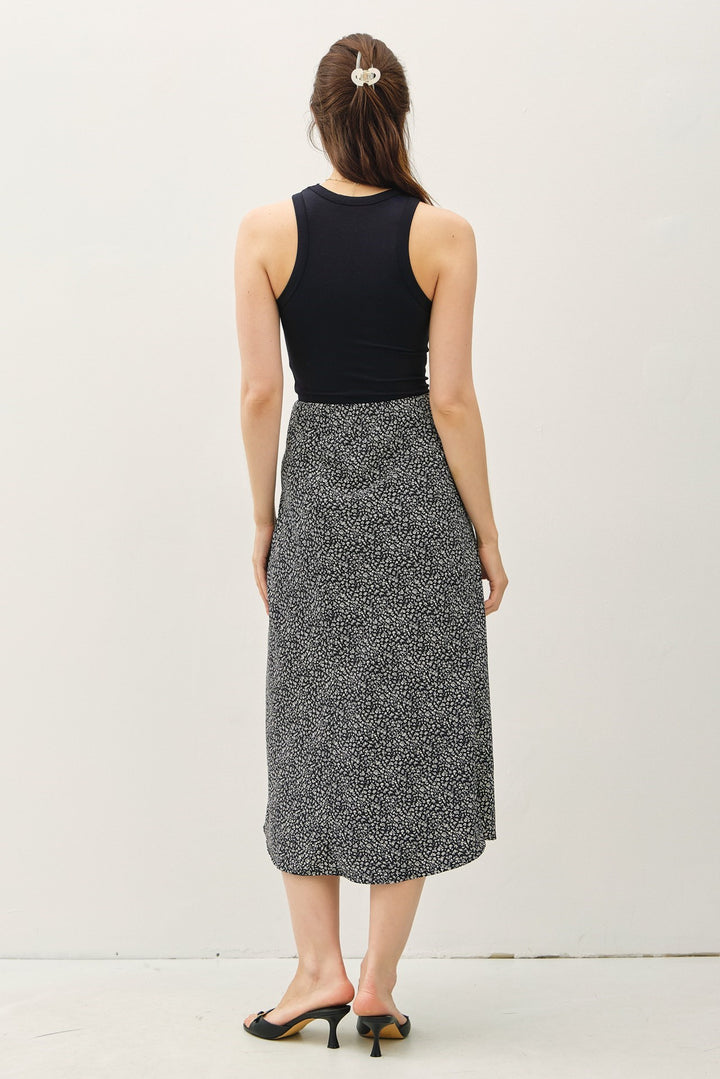 Dainty Print Fall Skirt