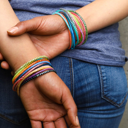 Recycled Flip Flop Bangle