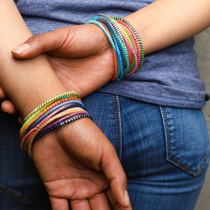 Recycled Flip Flop Bangle