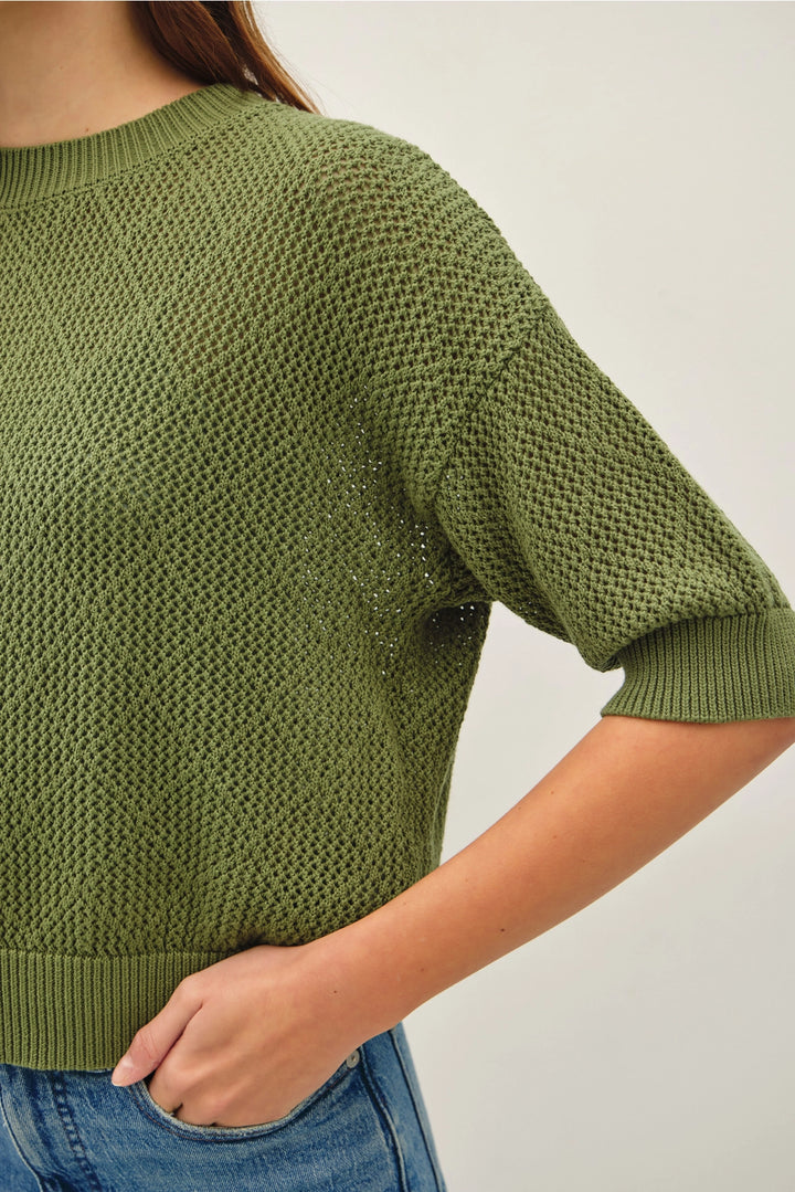 Diamond Stitch Knit top