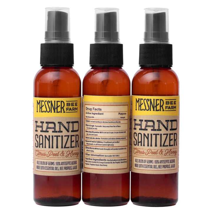 Citrus Peel + Honey Hand Sanitizer Spray