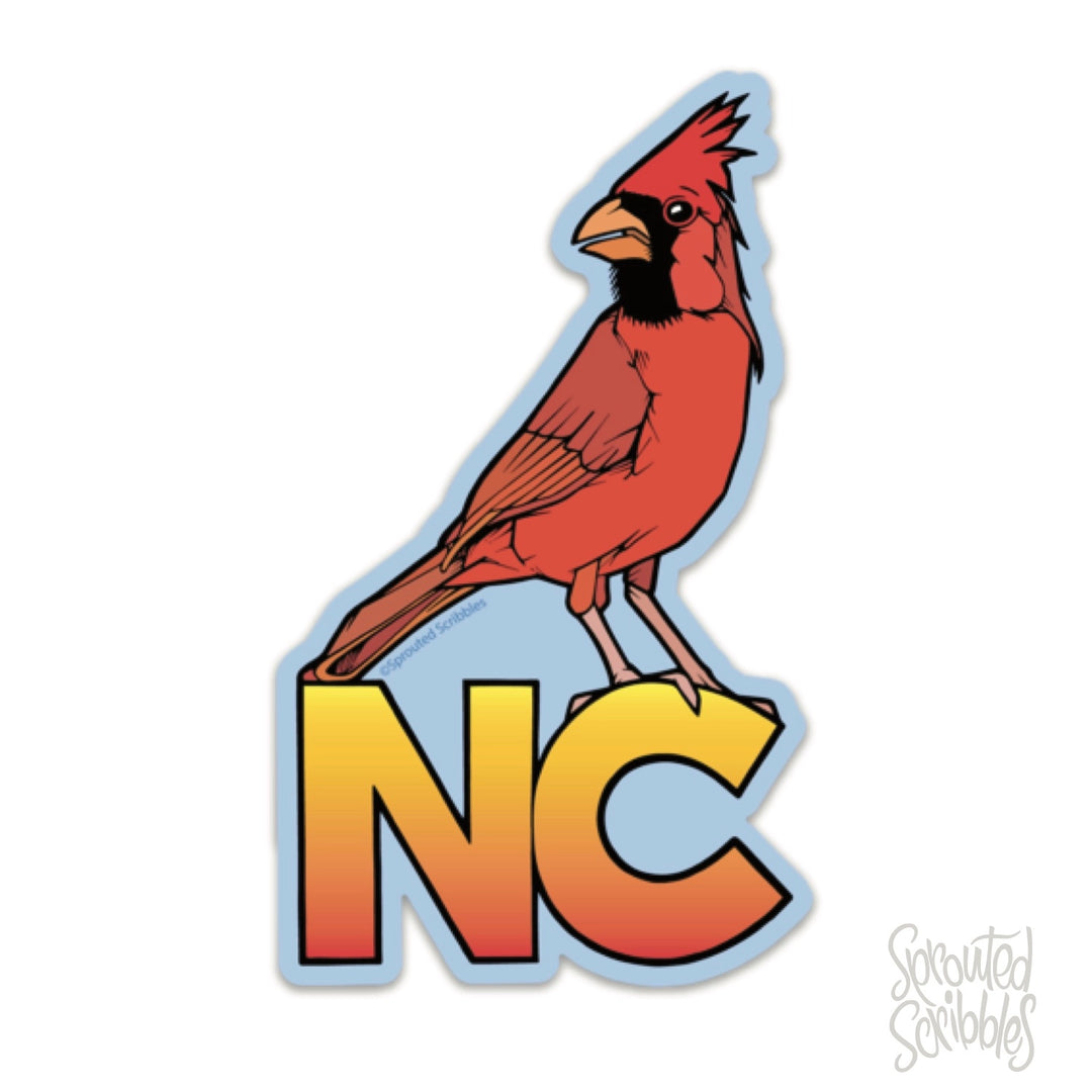 NC Cardinal Sticker