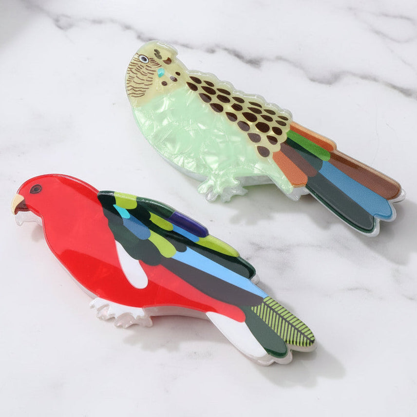 Whimsy Bird Hair Clip