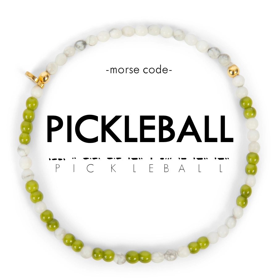 Morse Code Bracelet - PICKLEBALL