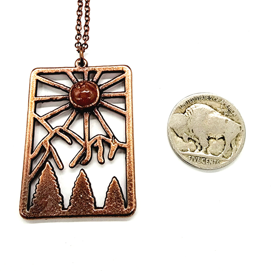Sunstone Mountain Vista Necklace
