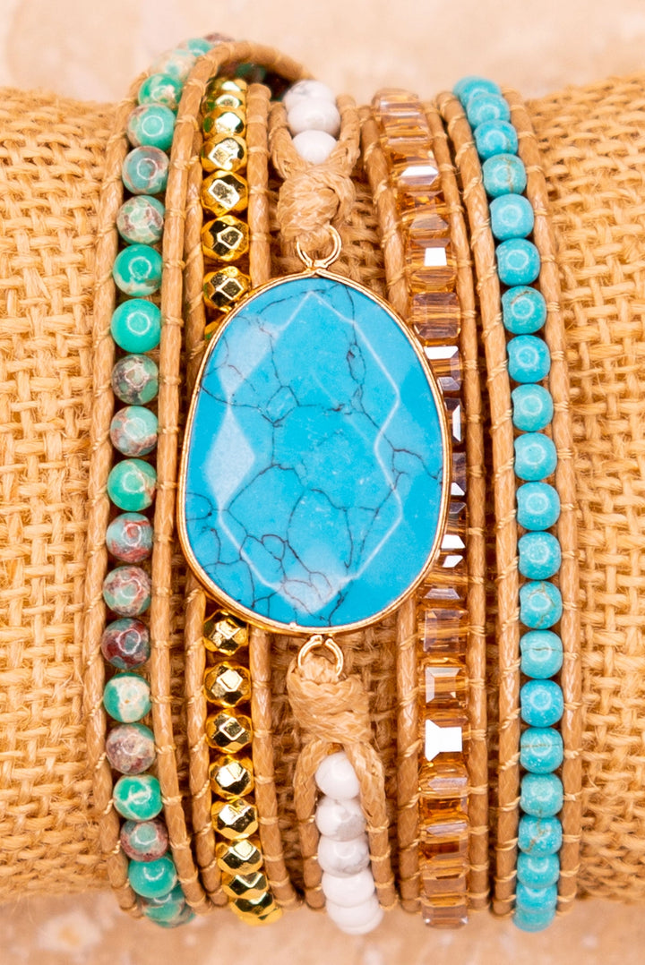 Turquoise Wrap Bracelet