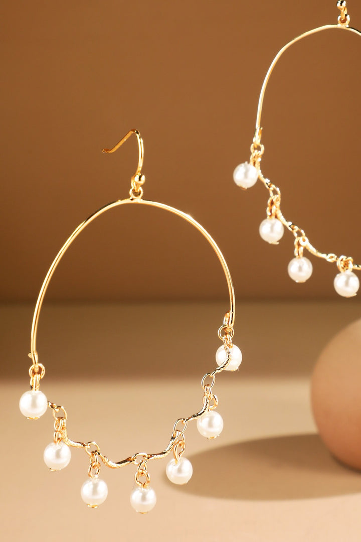 Faceted Charm Teardrop Dangle