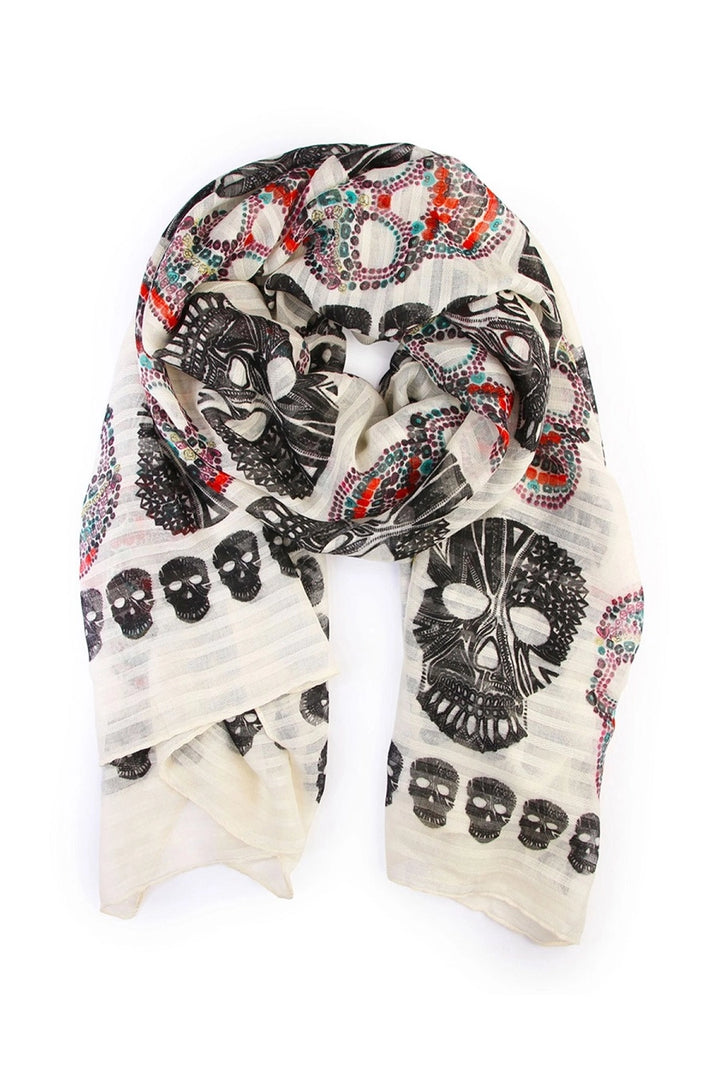 Sugar Skull Scarf