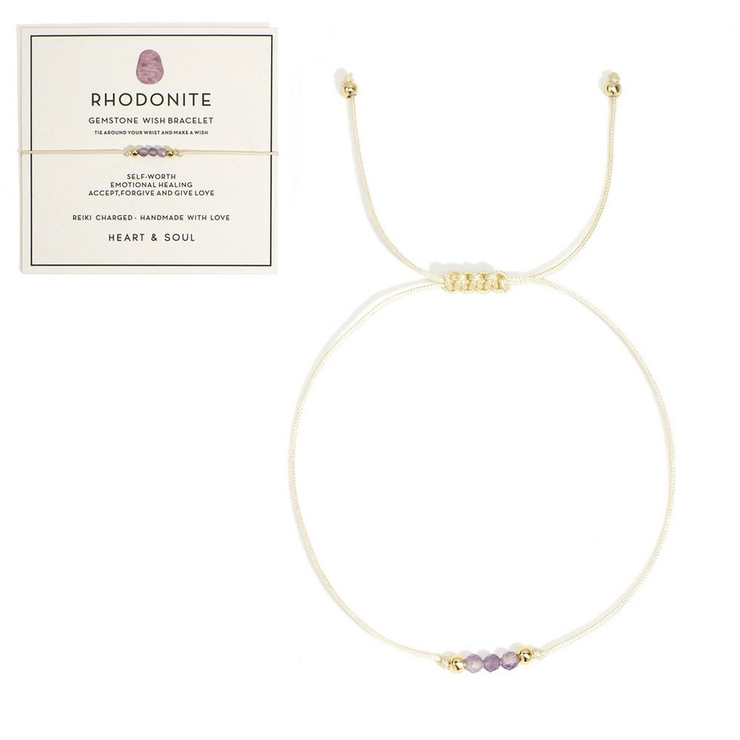 Gemstone Wish Bracelet