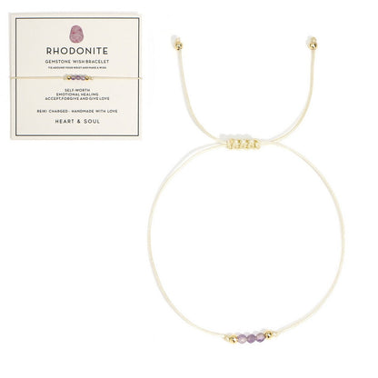 Gemstone Wish Bracelet