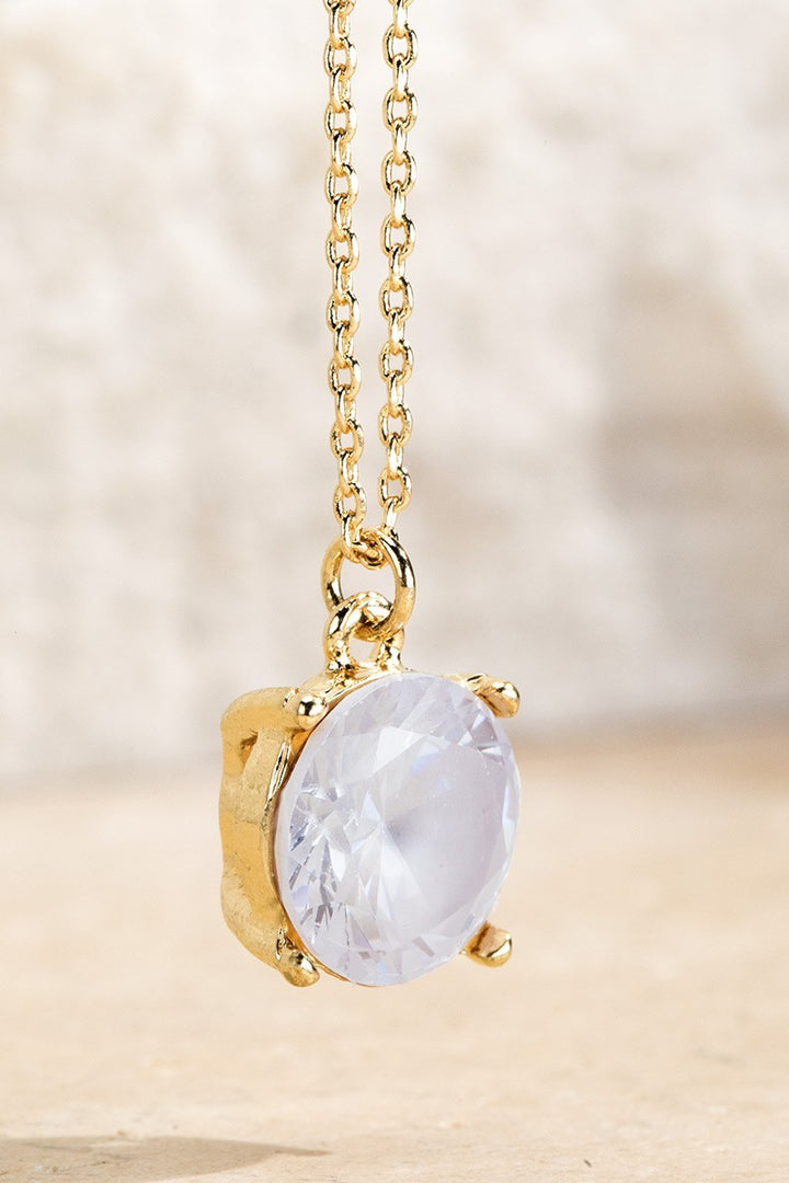 Dainty CZ Necklace