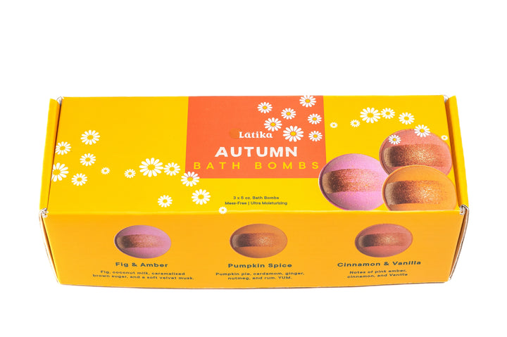 Autumn Bath Bomb Set