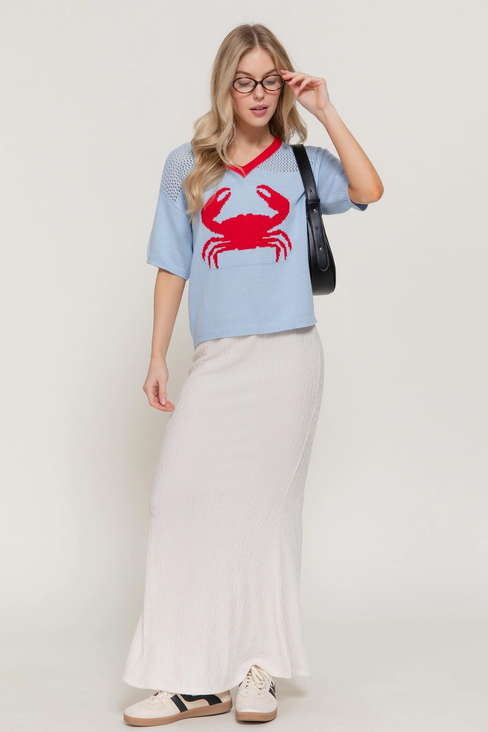 Nautical Theme Knit Top