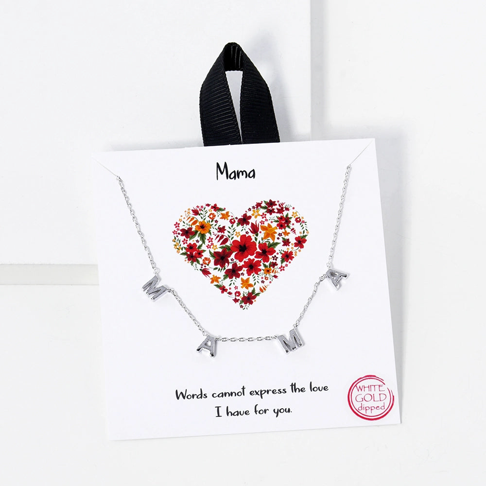 MAMA Station Necklace