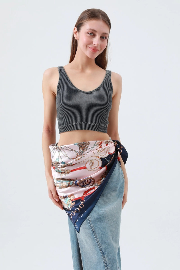 Regal Carriage Silk Scarf