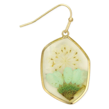 Pressed Flowers Earring Collection