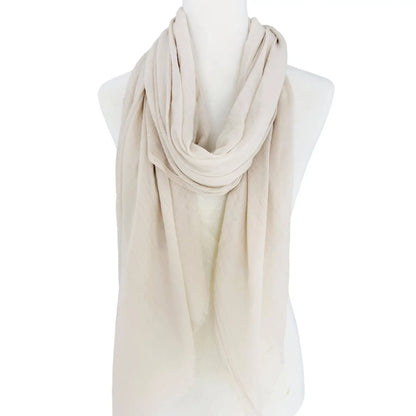 Soft Solid Color Scarf