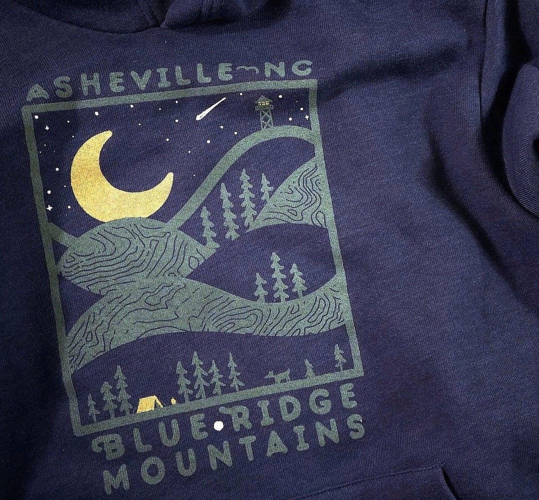 Asheville Night Ridge Hoodie