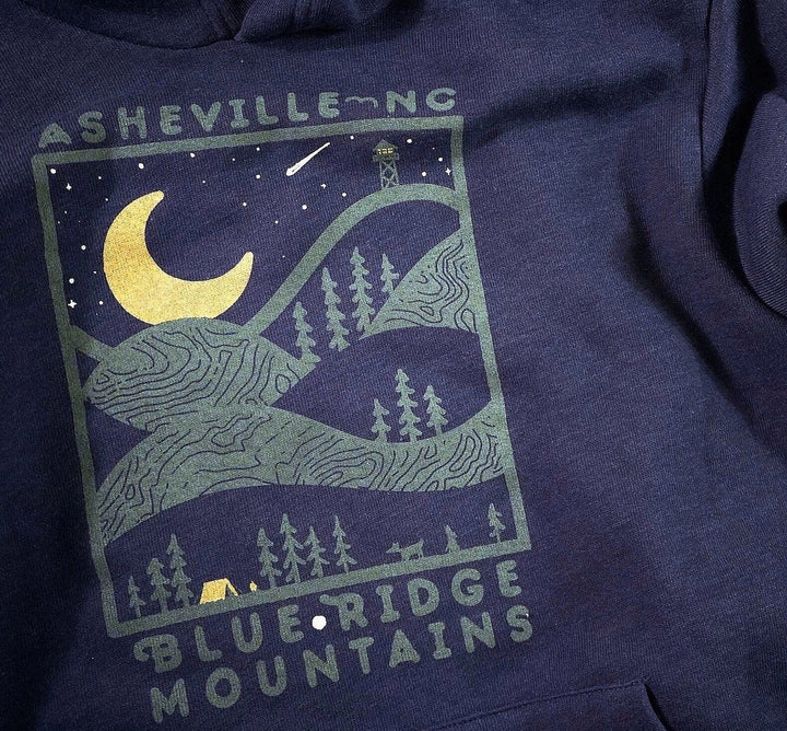 Asheville Night Ridge Hoodie