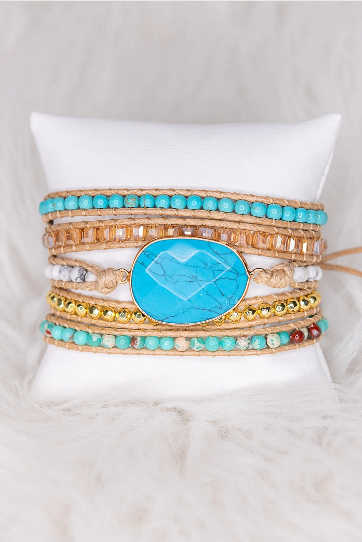 Turquoise Wrap Bracelet