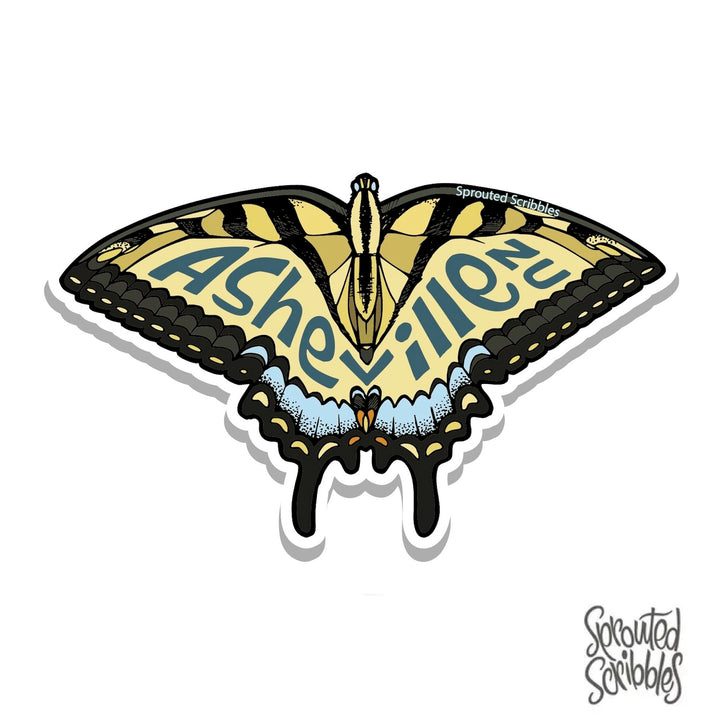 Asheville Swallowtail Butterfly Pin
