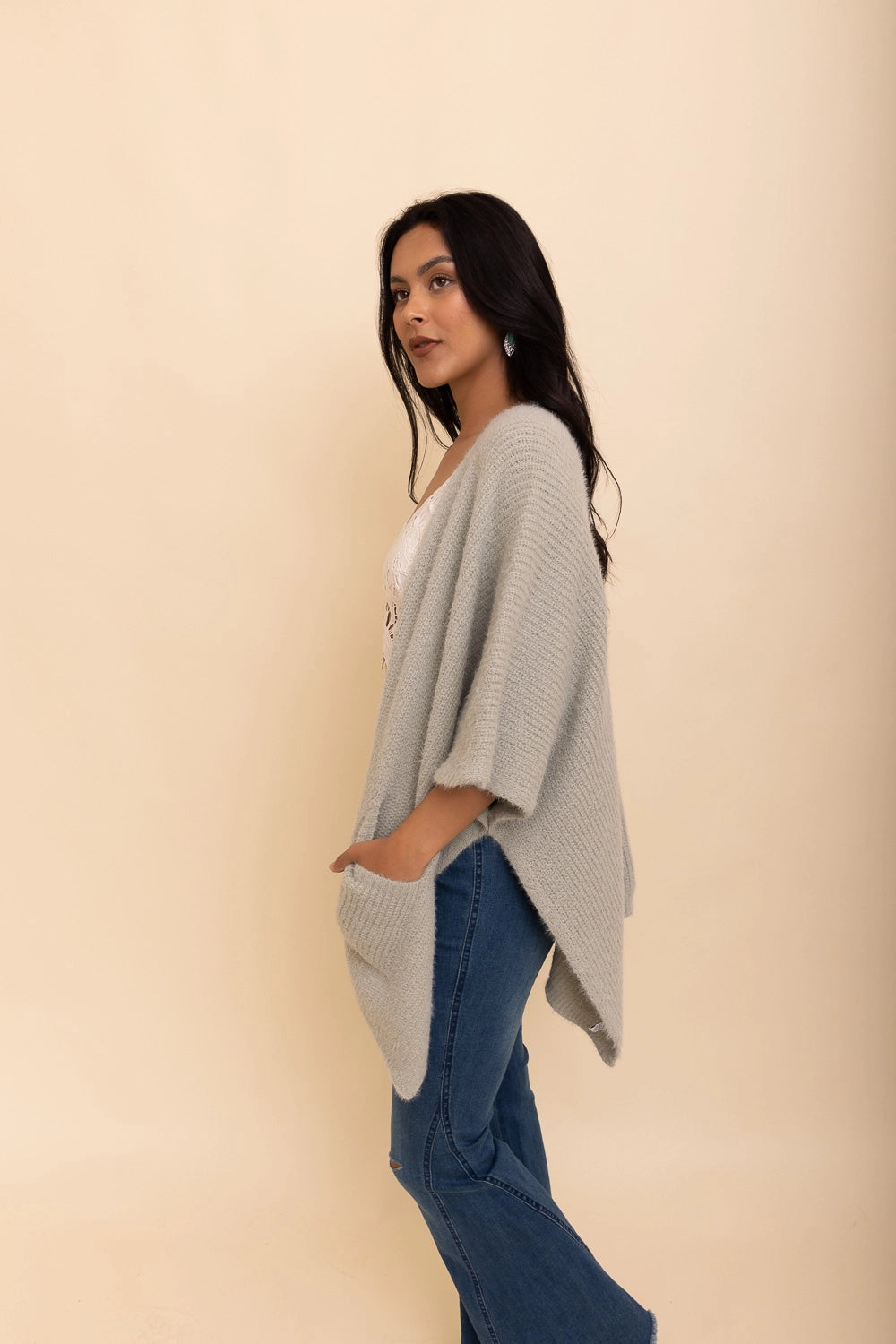 Chic Bouclé Cardigan