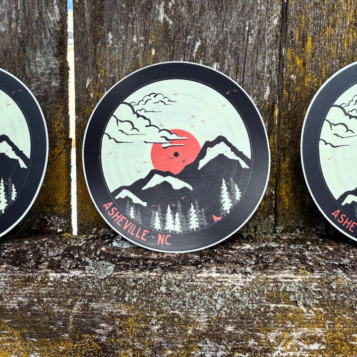 Mountain LP Sticker