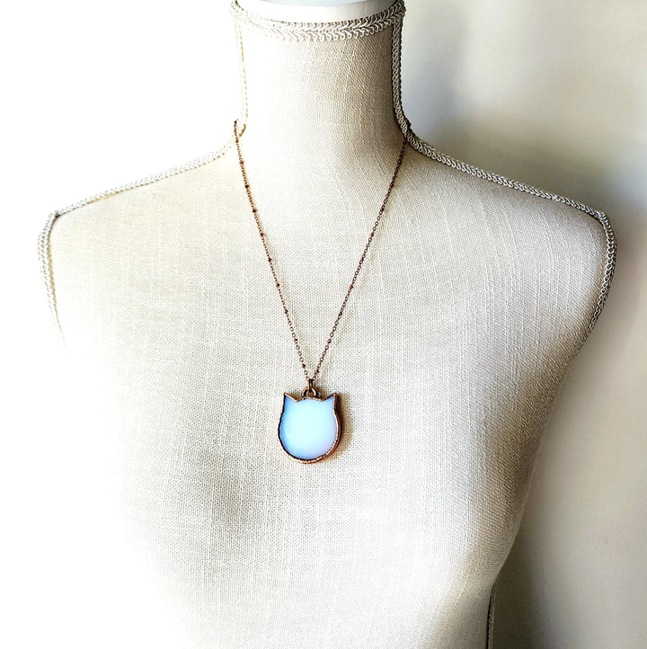 Opalite Cat Necklace