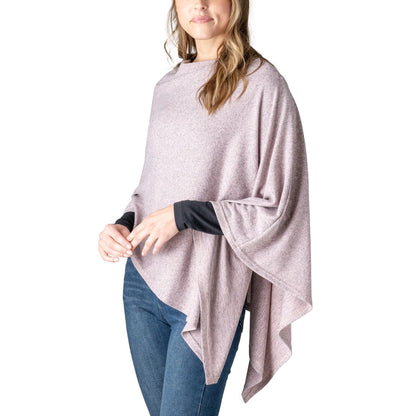 Diagonal Cut Carolina Poncho