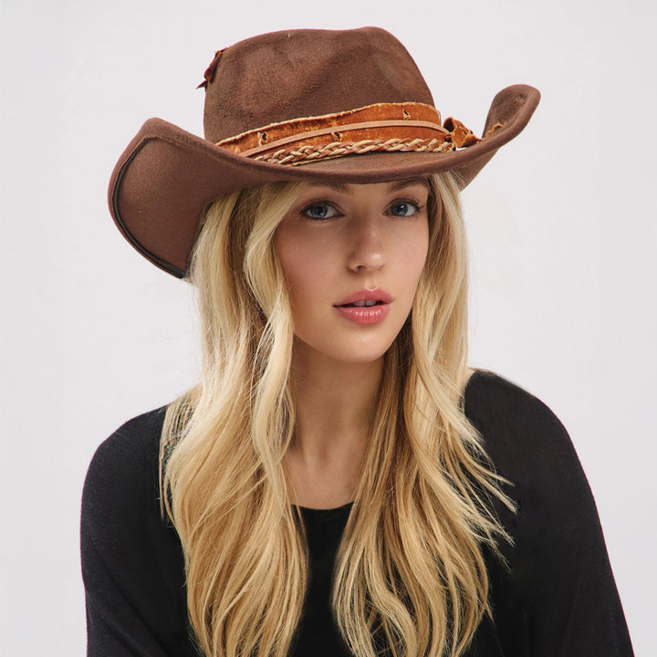 Rustic Fedora + Cowboy Hat - Patch