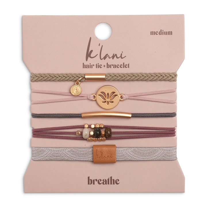 Athleisure Bracelet + Hair Tie Set