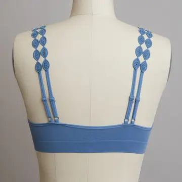 Eye Lace Applique Bralette