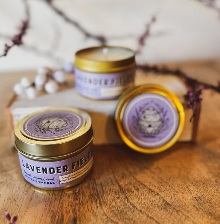 Lavender Fields 4oz Candle