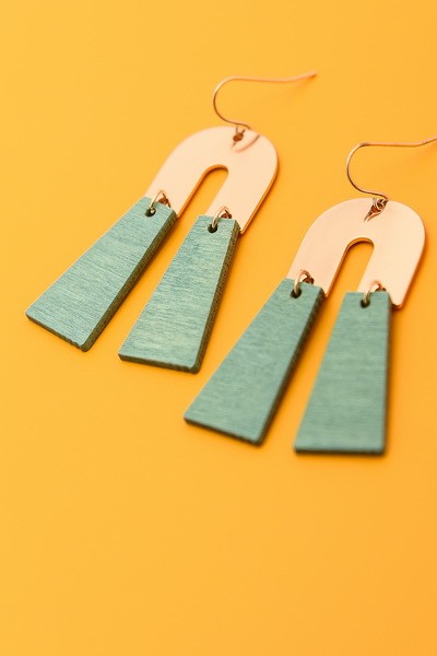 Arch Drop Earrings