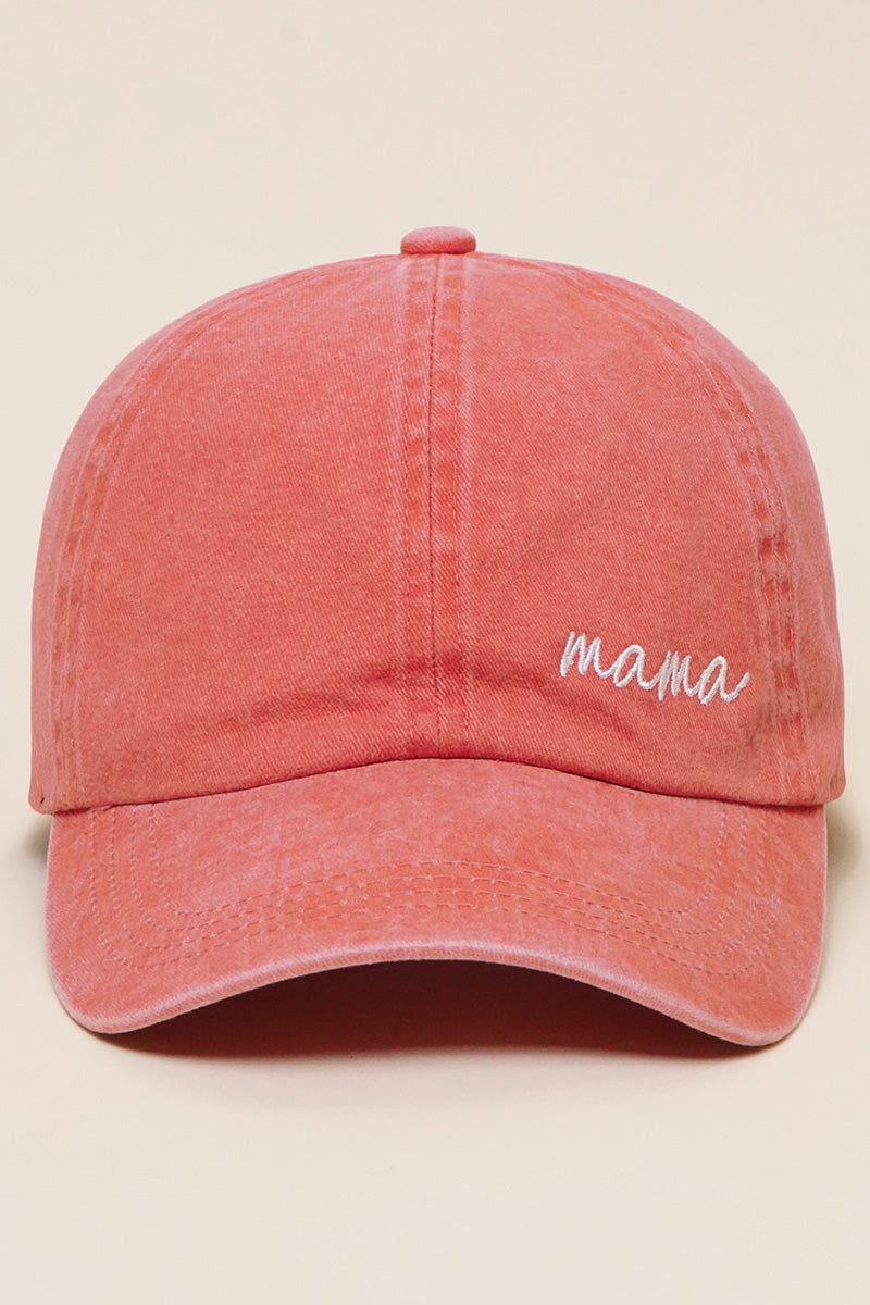 'Mama' Embroidered Baseball Cap