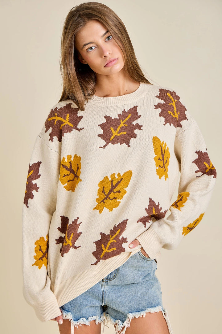 Autumn Leaves Pullover