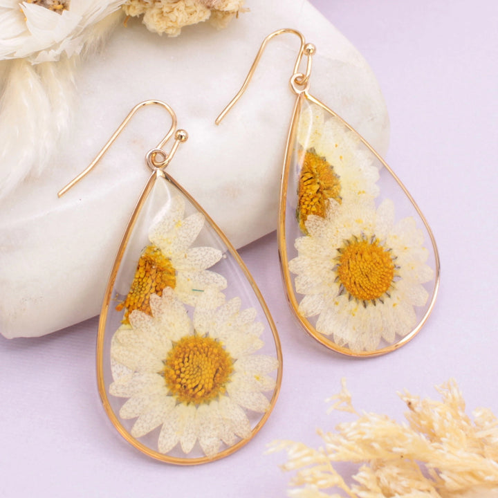 Pressed Flowers Earring Collection