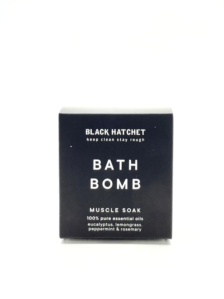 Black Hatchet Bath Bomb - Muscle Soak