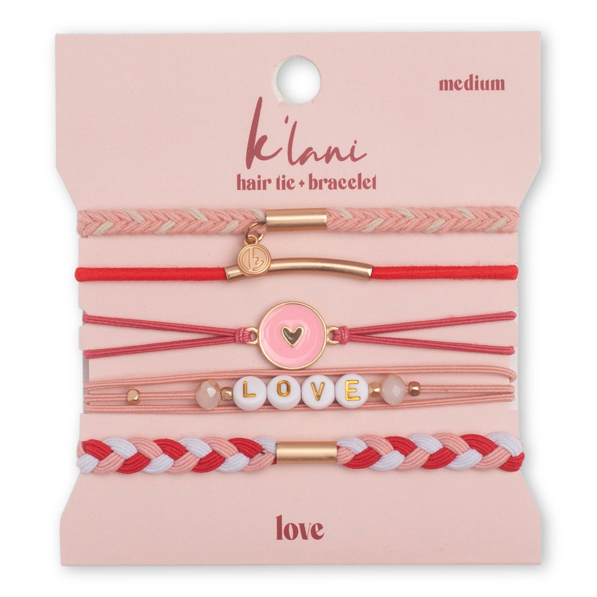 Athleisure Bracelet + Hair Tie Set