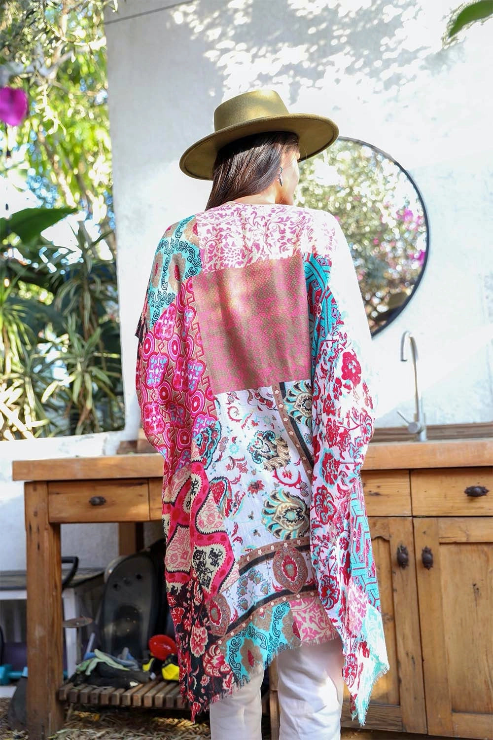Floral Patchwork Kimono