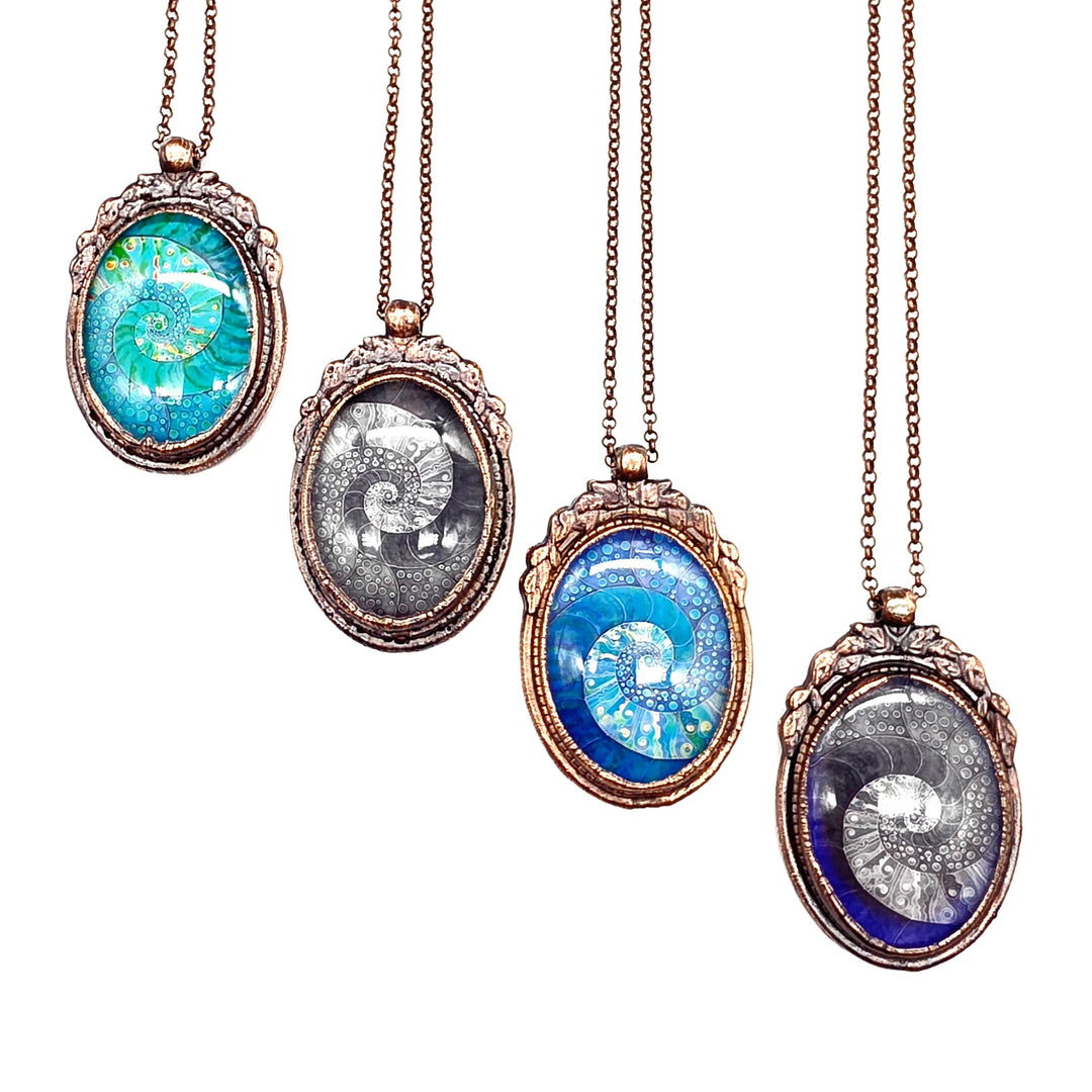 Mystic Ammonite Portal Necklace