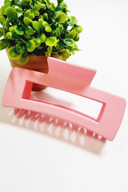 4" Matte Rectangle Clip